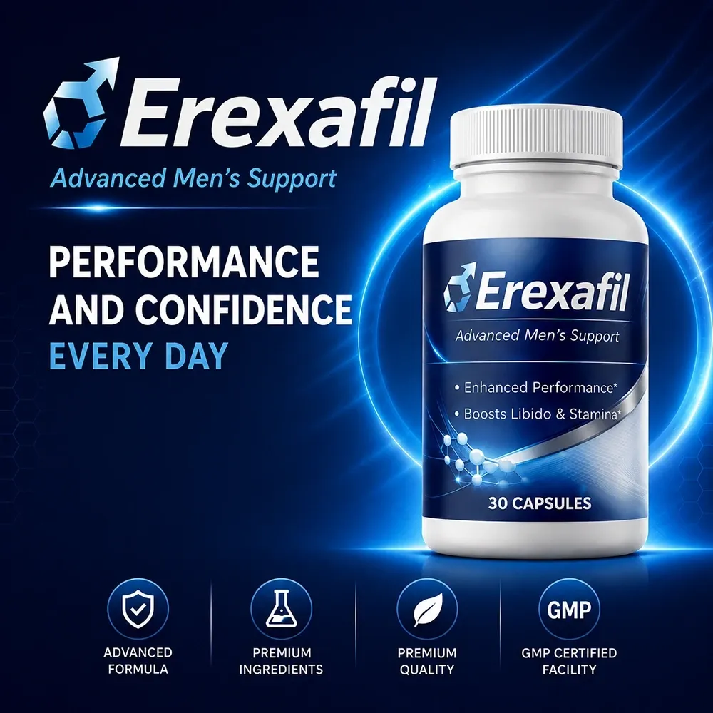 Erexafil Advanced Male Vitality Banner